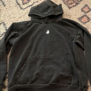 Men's Hearth Black/Gray Hoodie